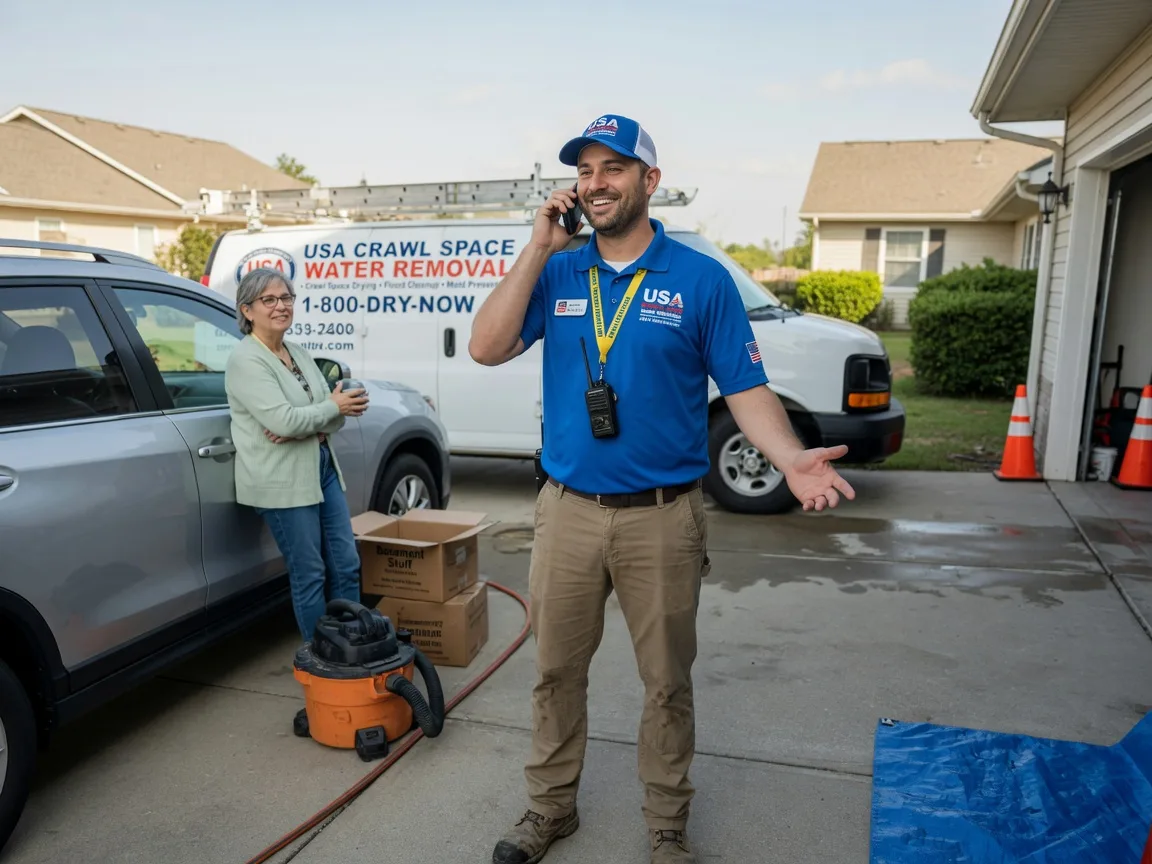 Crawl Space Water Removal Sevierville, TN FAQs